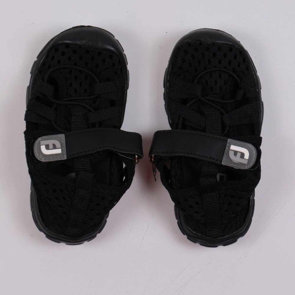 JOINFREE Water Shoes Toddler Mesh Sneakers Black Solid 7T NWT